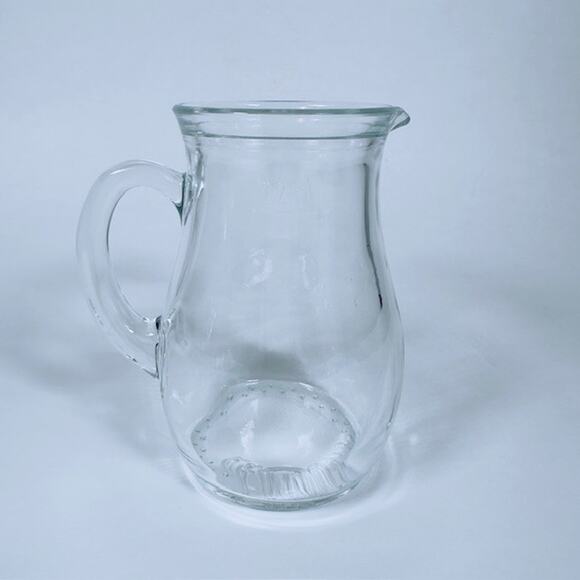 Bormioli Rocco Bistrot Glass Jug/Pitcher .25L Carafe Italy Vintage - Picture 11 of 16